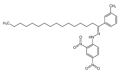 3-Methyl-palmitophenon-2,4-dinitrophenylhydrazon_6844-45-7