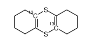 1,2,3,4,6,7,8,9-octahydrothianthrene-4a,9a-13C2_68449-84-3
