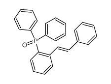 Diphenyl(2-(trans-2-phenylethenyl)phenyl)phosphanoxid_68457-26-1