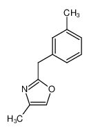 4-methyl-2-(3-methyl-benzyl)-oxazole_68484-98-0
