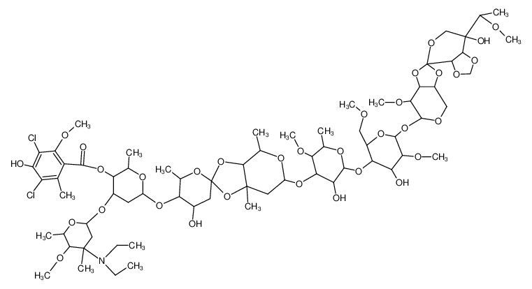 N,N-Diethylamino-everinomycin D_68488-76-6