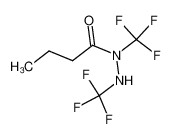 Butyric acid bis-trifluoromethyl-hydrazide_685-96-1