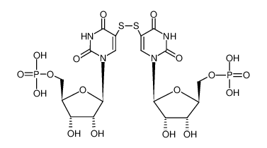 5,5'-disulfanediyl-bis-[5']uridylic acid_68507-52-8