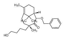 (1S,2S,4R)-4-(4-hydroxybutyl)-4,8,11,11-tetramethyl-2-(phenylmethoxy)bicyclo[5.3.1]undec-7-en-3-one_685077-52-5