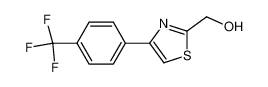 (4-(4-(trifluoromethyl)phenyl)thiazol-2-yl)methanol_685123-53-9