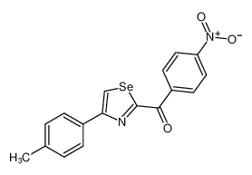 Methanone, [4-(4-methylphenyl)-2-selenazolyl](4-nitrophenyl)-_685129-12-8
