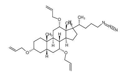 3α,7α,12α-triallyloxy-24-azido-5β-cholane_685138-33-4