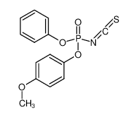 O-(4-methoxyphenyl) O-phenyl phosphorisothiocyanatidate_685143-56-0