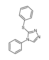 4H-1,2,4-Triazole, 4-phenyl-3-(phenylthio)-_685144-89-2