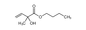 3-Butenoic acid, 2-hydroxy-2-methyl-, butyl ester_68535-31-9