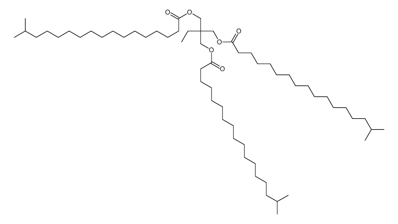 2-ethyl-2-(hydroxymethyl)propane-1,3-diol,16-methylheptadecanoic acid_68541-50-4