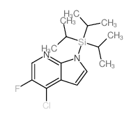 (4-chloro-5-fluoropyrrolo[2,3-b]pyridin-1-yl)-tri(propan-2-yl)silane_685513-94-4
