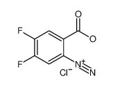 Benzenediazonium, 2-carboxy-4,5-difluoro-, chloride_685517-11-7