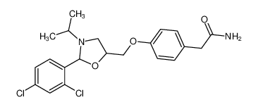 2-(4-((2-(2,4-dichlorophenyl)-3-isopropyloxazolidin-5-yl)methoxy)phenyl)acetamide_685529-58-2