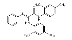 (Z)-N-(2,4-dimethylphenyl)-2-((2,4-dimethylphenyl)amino)-2-(phenylimino)acetamide_685529-65-1