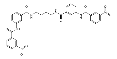 N,N'-(butane-1,4-diyl)bis(3-(3-nitrobenzamido)benzamide)_685534-15-0