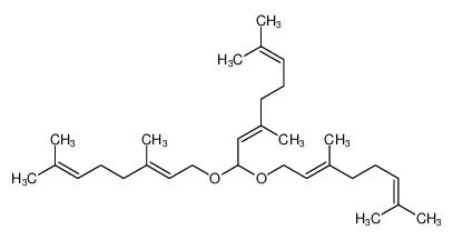 (E)-1,1-bis(((E)-3,7-dimethylocta-2,6-dien-1-yl)oxy)-3,7-dimethylocta-2,6-diene_685558-70-7