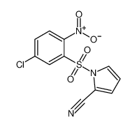 1H-Pyrrole-2-carbonitrile, 1-[(5-chloro-2-nitrophenyl)sulfonyl]-_685563-16-0