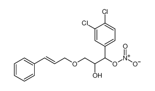3-(cinnamyloxy)-1-(3,4-dichlorophenyl)-2-hydroxypropyl nitrate_685567-18-4