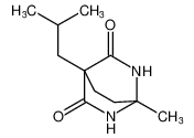 2,6-Diazabicyclo[2.2.2]octane-3,5-dione, 1-methyl-4-(2-methylpropyl)-_685569-66-8