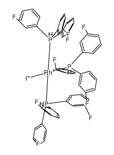 (tri(m-fluorophenyl)phosphine)3RhI_68581-53-3