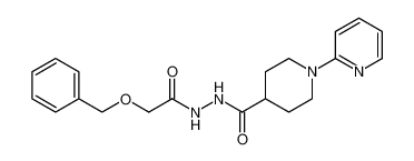 N'-(2-(benzyloxy)acetyl)-1-(pyridin-2-yl)piperidine-4-carbohydrazide_685828-04-0