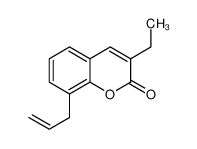 8-Allyl-3-ethyl-2H-chromen-2-one_685828-88-0