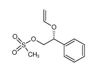 (1R)-2-O-methanesulfonyl-1-phenyl-1-O-vinyl-1,2-ethanediol_685835-75-0
