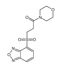 Morpholine, 4-[3-(2,1,3-benzoxadiazol-4-ylsulfonyl)-1-oxopropyl]-_685865-39-8