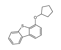 Dibenzothiophene, 4-(cyclopentyloxy)-_685874-25-3