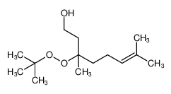 6-Octen-1-ol, 3-[(1,1-dimethylethyl)dioxy]-3,7-dimethyl-_685877-35-4
