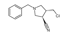 rel-(3R,4R)-1-benzyl-4-(chloromethyl)pyrrolidine-3-carbonitrile_685879-69-0
