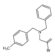 N-benzyl-N-(2-bromo-2-propenyl)-N-((4-methylphenyl)methyl)amine_685891-69-4