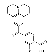 2-bromo-4-(2,3,6,7-tetrahydro-1H,5H-pyrido[3,2,1-ij]quinoline-9-carbonothioyl)benzoic acid_685900-71-4