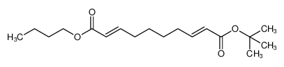 2,8-Decadienedioic acid, butyl 1,1-dimethylethyl ester, (2E,8E)-_685900-98-5
