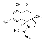 (3aS,9bR)-6-hydroxy-1-isopropyl-3a,8-dimethyl-3,3a,4,9b-tetrahydro-cyclopenta[a]naphthalen-5-one_685902-02-7