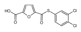 5-(hydroxycarbonyl)furan-2-carbothionic acid-S-3,4-dichlorophenyl ester_685904-96-5