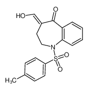 5-oxo-1-(toluene-4-sulfonyl)-2,3,4,5-tetrahydro-1H-benzo[b]azepine-4-carbaldehyde_68594-93-4