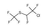 1,2,2-Trifluor-2-chlor-(1-trifluormethylmercapto)-ethan_686-98-6