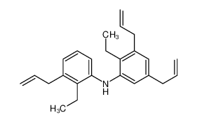 2-ethyl-N-(2-ethyl-3-prop-2-enylphenyl)-3,5-bis(prop-2-enyl)aniline_68608-77-5