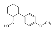 (NE)-N-[2-(4-methoxyphenyl)cyclohexylidene]hydroxylamine_68614-31-3
