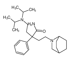 2-[2-(diisopropylamino)ethyl]-2-phenyl-4-(2-azabicyclo[2.2.2]oct-2-yl)butyramide_68617-86-7