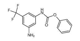 (3-Amino-5-trifluoromethyl-phenyl)-carbamic acid phenyl ester_68621-96-5