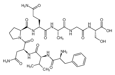 L-phenylalanyl-L-valyl-L-asparaginyl-L-prolyl-L-glutaminyl-L-alanylglycyl-L-serine_686272-06-0
