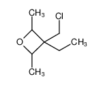 Oxetane, 3-(chloromethyl)-3-ethyl-2,4-dimethyl-_686341-07-1