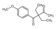 1,3-Butanedione, 2,2-diethyl-1-(4-methoxyphenyl)-_686341-10-6