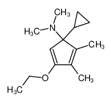 5-cyclopropyl-5-dimethylamino-3-ethoxy-1,2-dimethyl-1,3-cyclopentadiene_686352-78-3