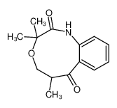 3,3,6-trimethyl-5,6-dihydro-1H-benzo[e][1,4]oxazonine-2,7-dione_68637-46-7