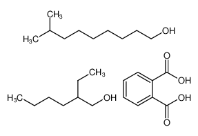 phthalic acid compound with 2-ethylhexan-1-ol and 8-methylnonan-1-ol (1:1:1)_68648-94-2