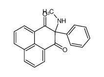 2-Methylamino-2-phenyl-phenalene-1,3-dione_6865-20-9